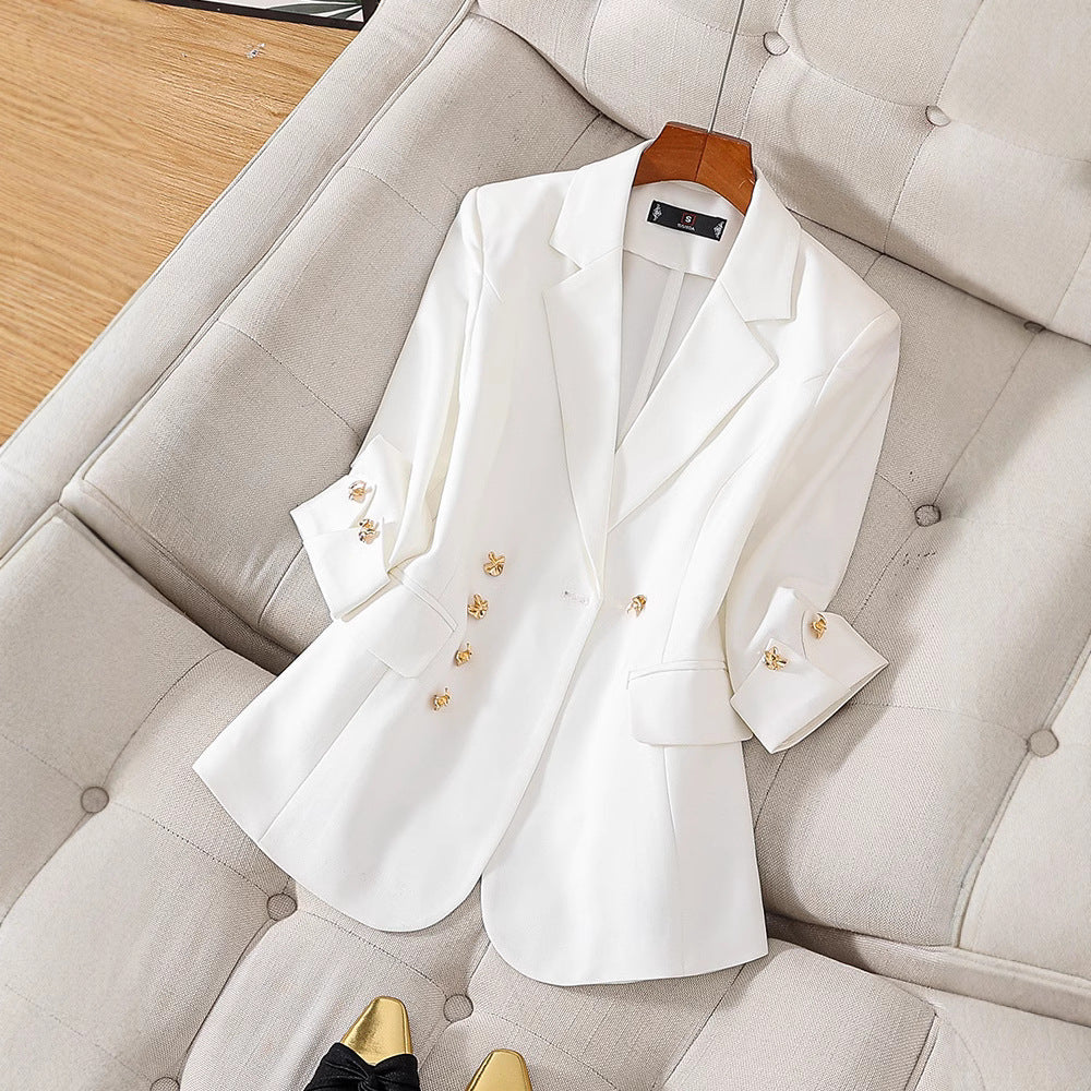 Blazer entallado de mujer con estilo versátil y refinado – AMELIÉN