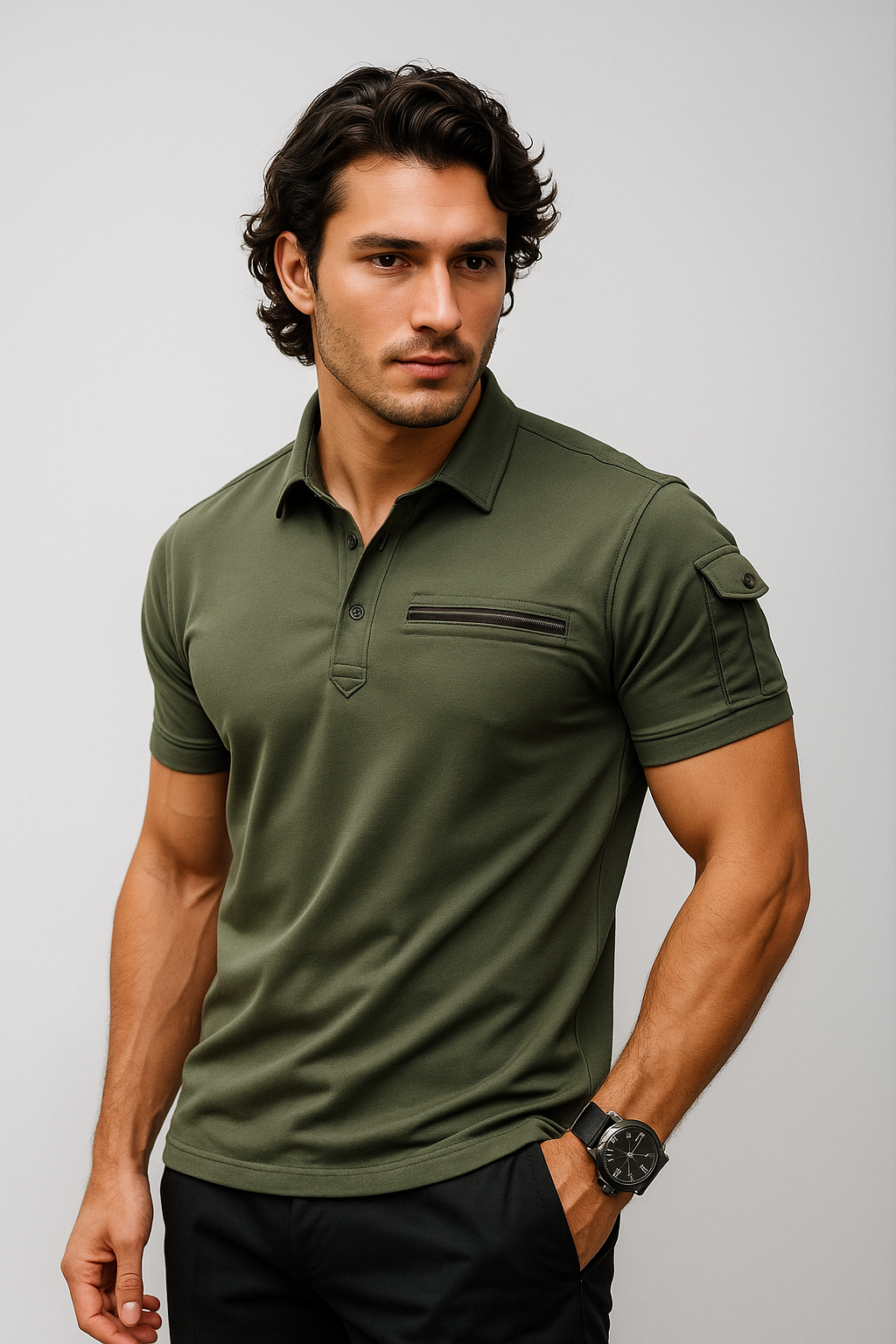 Polo casual para hombre con diseño atemporal – Elvano