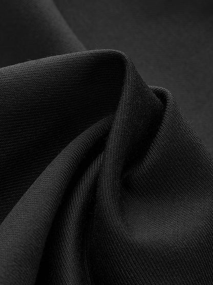 Pantalón fluido de mujer con pierna ancha y diseño cruzado – LÍVORA