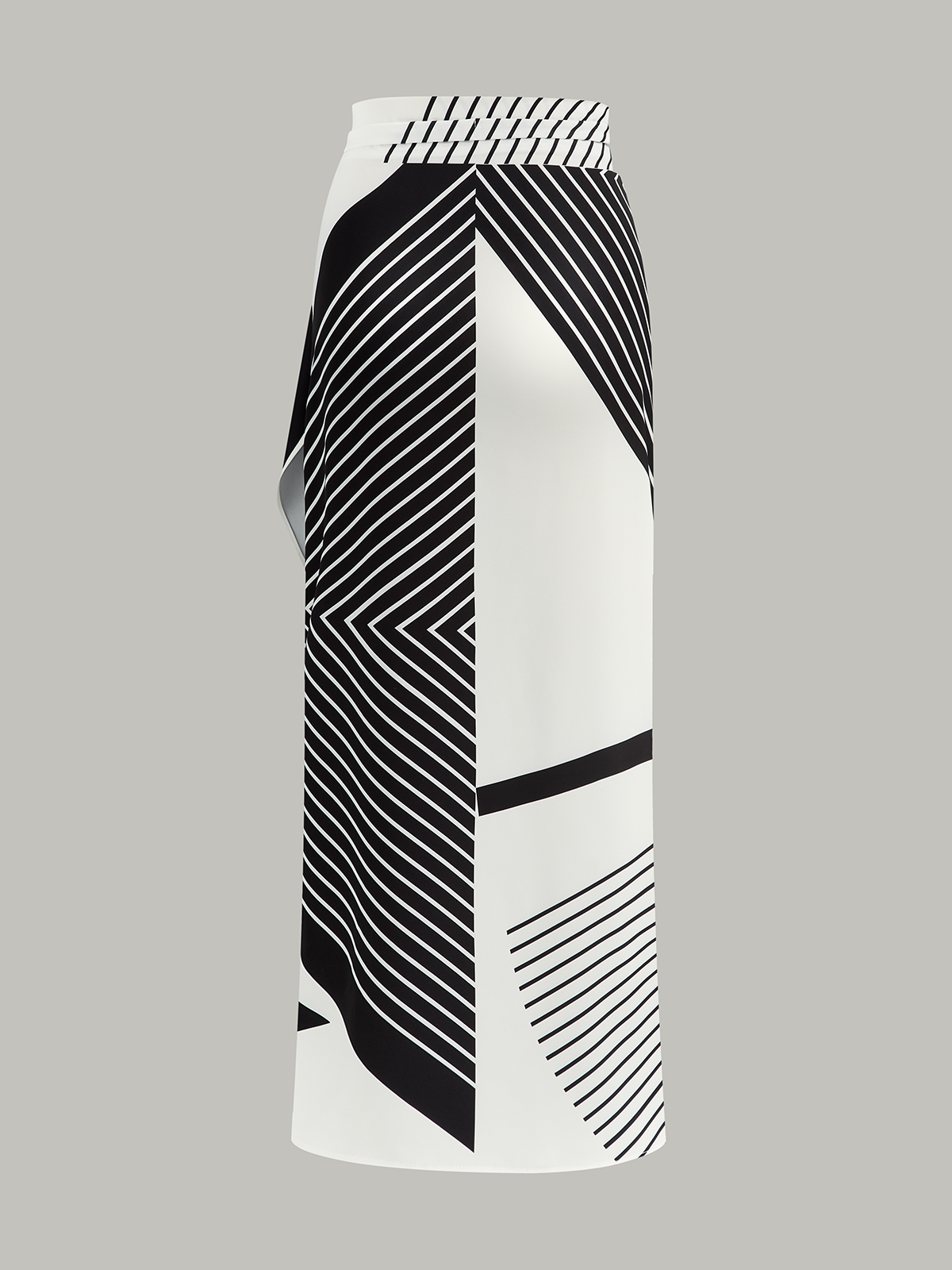 Conjunto de top sin mangas y falda envolvente estampada – ARIA