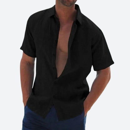 ROMÁN – Polo de verano para hombre con mangas cortas