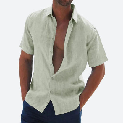 ROMÁN – Polo de verano para hombre con mangas cortas
