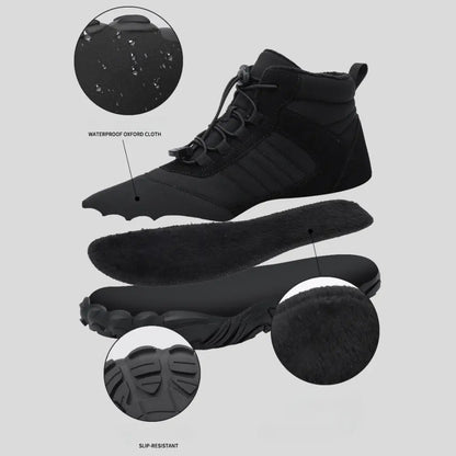 Botas barefoot de invierno para mujer con forro cálido – BARECHILL