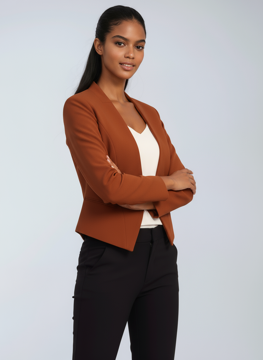 Blazer de mujer con corte estructurado – CLARÉA