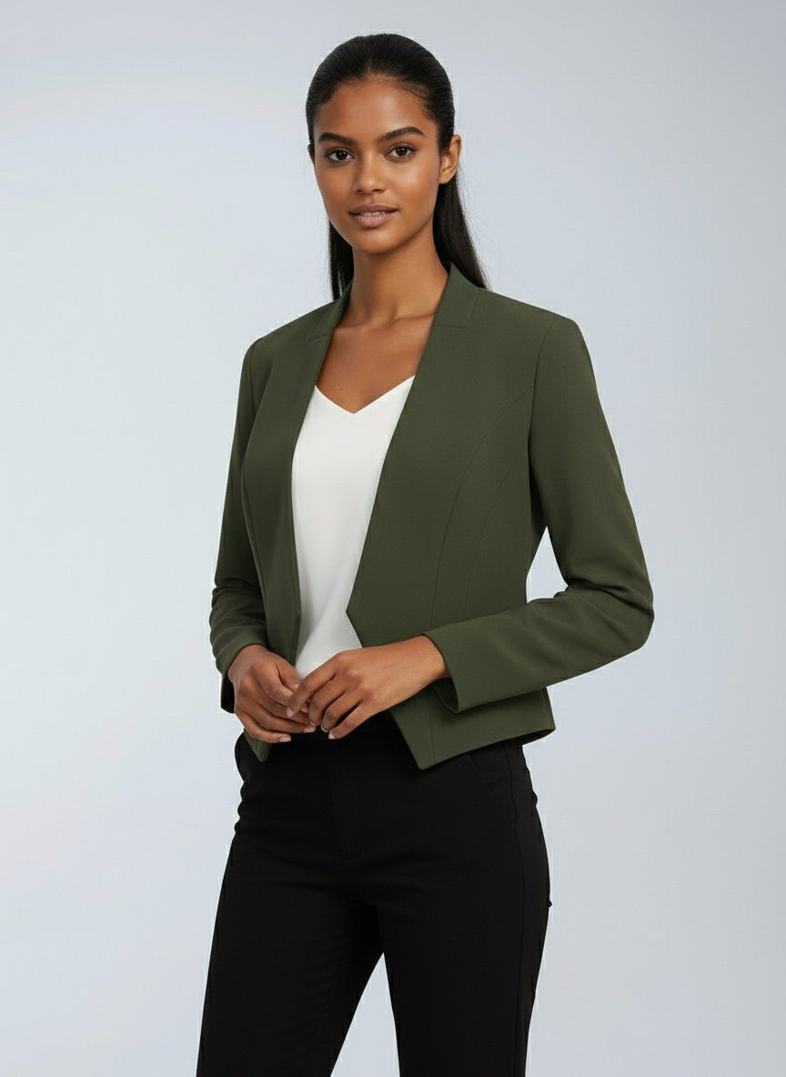 Blazer de mujer con corte estructurado – CLARÉA