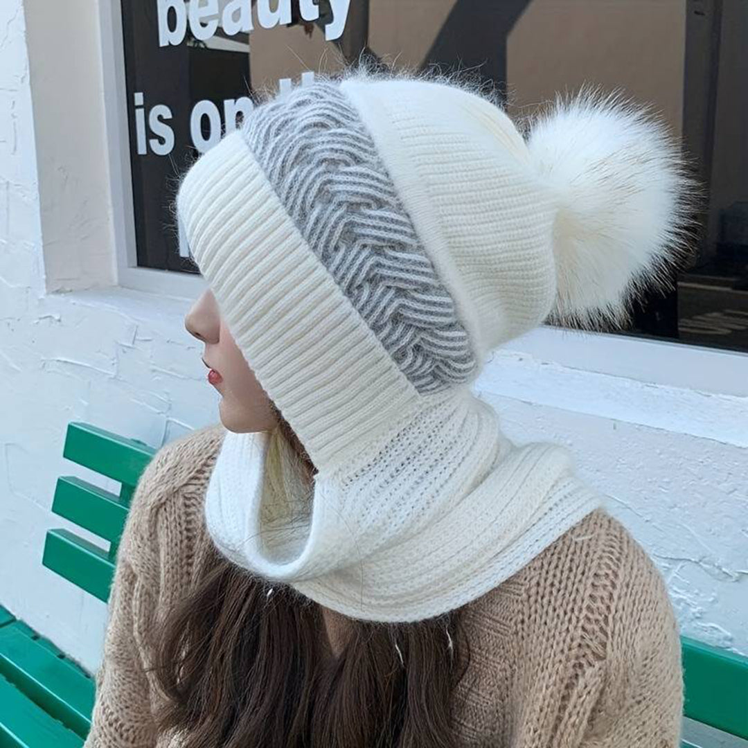 JASMIJN - Set de gorro y bufanda para mujeres