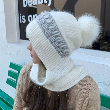 JASMIJN - Set de gorro y bufanda para mujeres