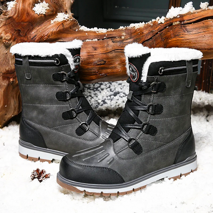 Botas de invierno para hombre con forro cálido y suela antideslizante – ALPENOR