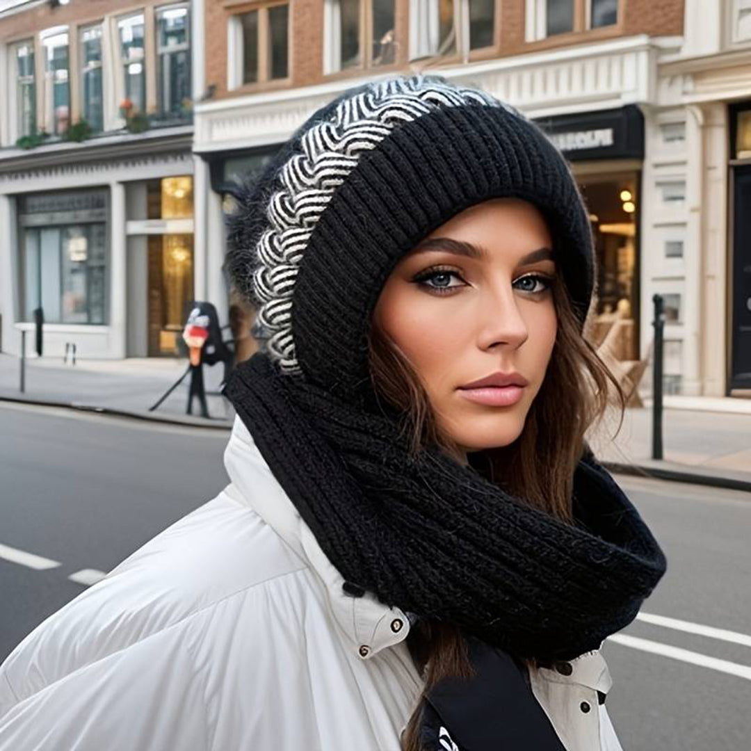 JASMIJN - Set de gorro y bufanda para mujeres