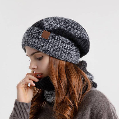 HAYLEIGH - Set de gorro y bufanda para mujeres