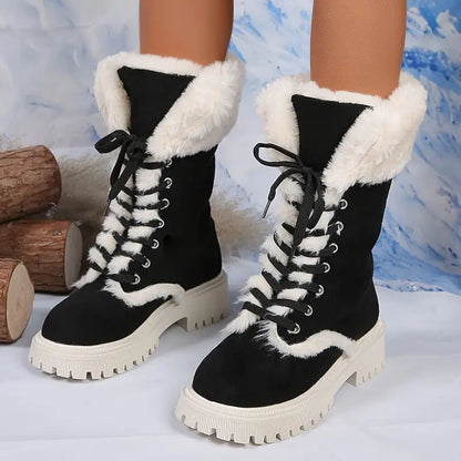 GIULIA – Botas de nieve forradas con felpa para mujer