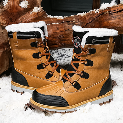 Botas de invierno para hombre con forro cálido y suela antideslizante – ALPENOR