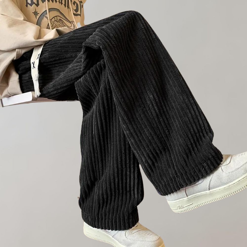 KALEVI - Pantalones de pana cómodos para mujeres