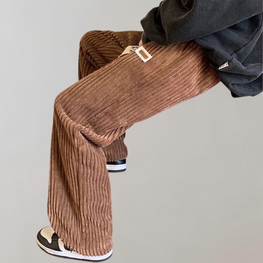 KALEVI - Pantalones de pana cómodos para mujeres