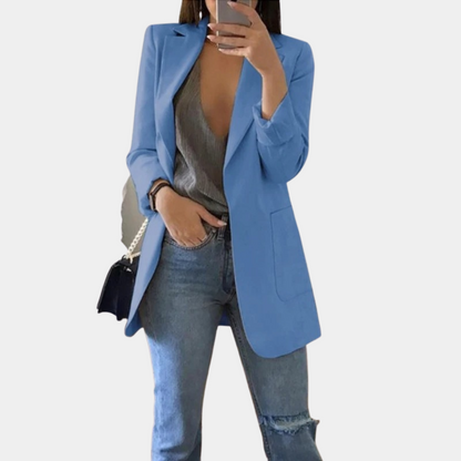 BLOSSOM – Blazer casual con encaje para mujer