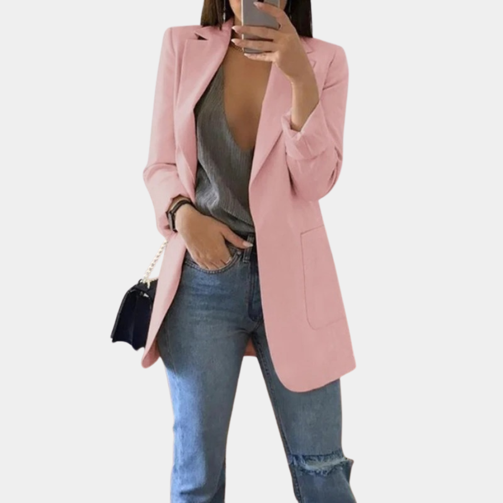 BLOSSOM – Blazer casual con encaje para mujer