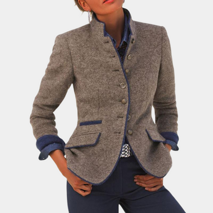 MAELIA - Blazer elegante de paño para mujer