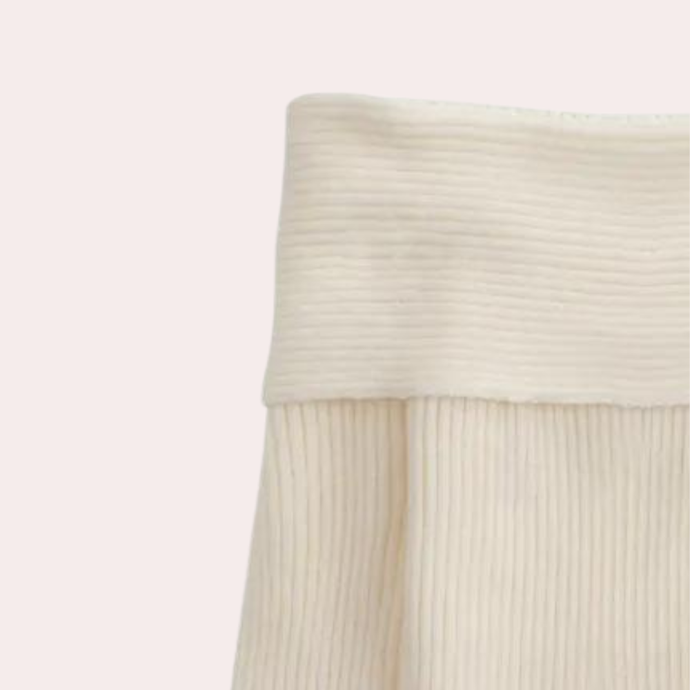 NOA - Top de punto sin hombros para mujer