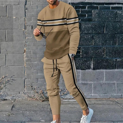 IVÁN - Conjunto cómodo de dos piezas para hombre