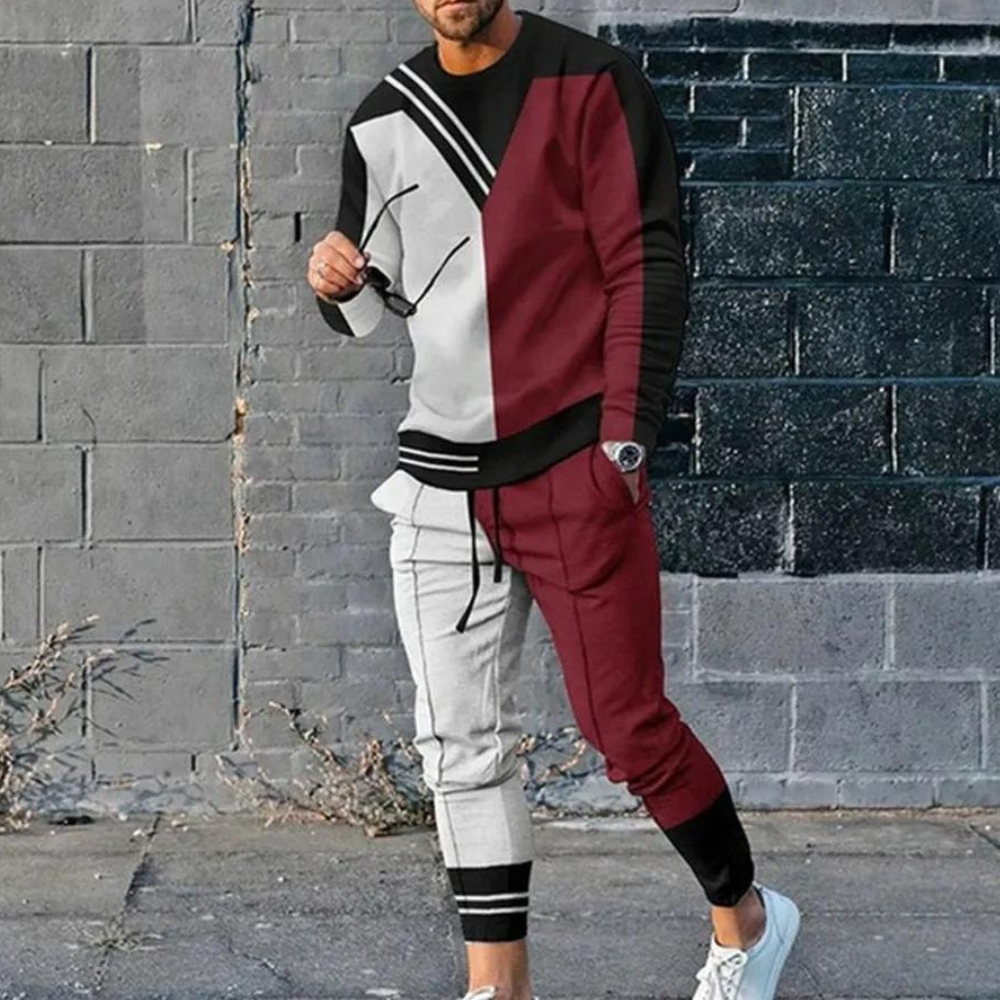 IVÁN - Conjunto cómodo de dos piezas para hombre