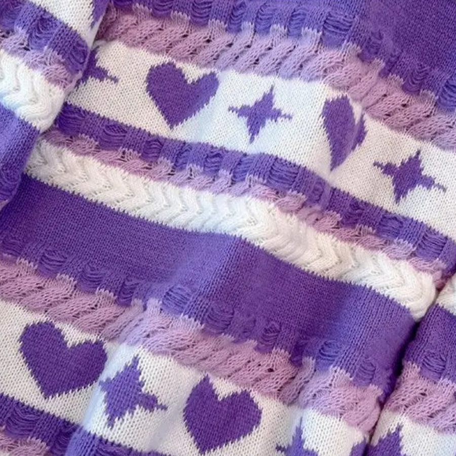 ALICE - Jersey radiante para mujer con hombros caídos