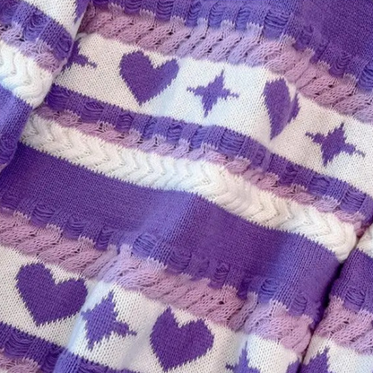 ALICE - Jersey radiante para mujer con hombros caídos