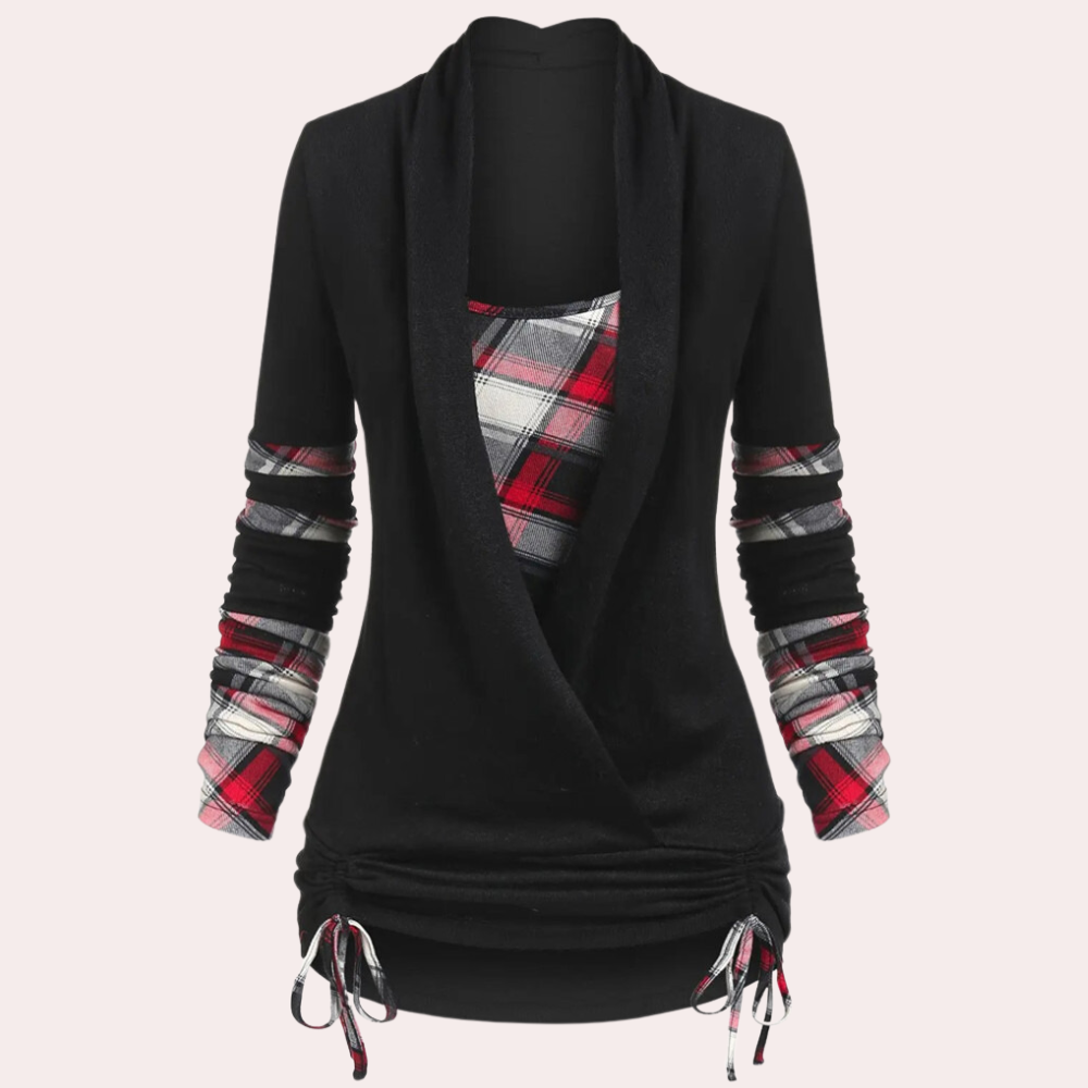 LENA - Top de punto elegante para mujer