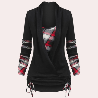 LENA - Top de punto elegante para mujer