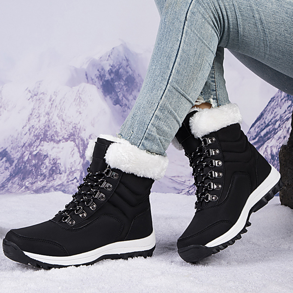 LUCIA - Botas de nieve elegantes con agarre para mujer