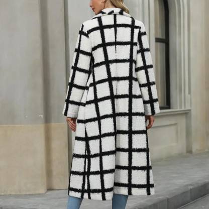 GALA - Abrigo largo elegante de invierno para mujer