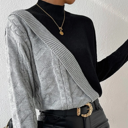 LENA - Suéter asimétrico y moderno para mujer
