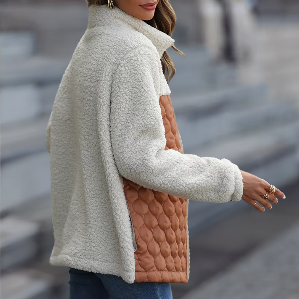 MARI - Abrigo de felpa elegante para mujer