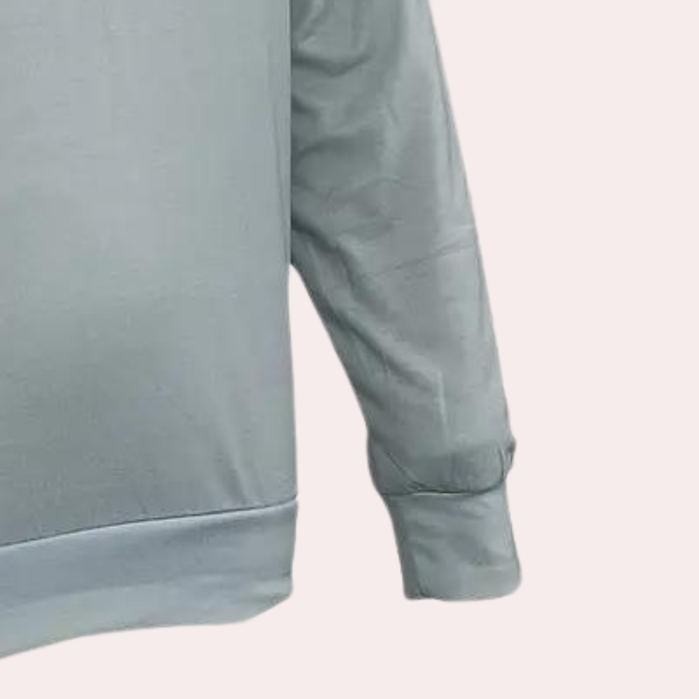 NAYA - Sudadera casual degradada de manga larga para mujer