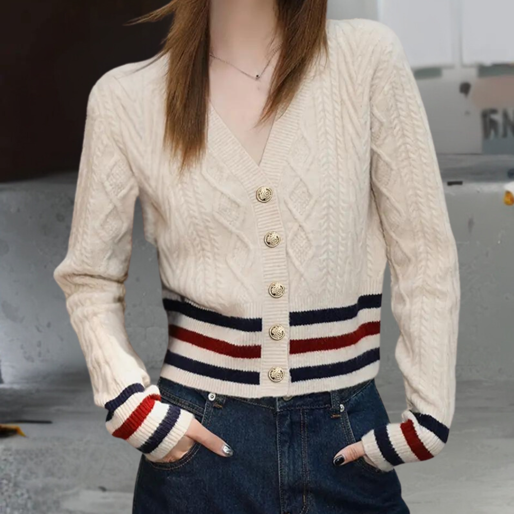 ELSA - Cárdigan de punto para mujer