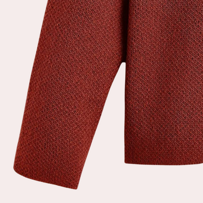 Cárdigan elegante para mujer con corte largo y tacto suave – ELIORA