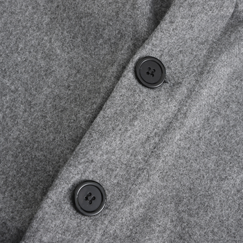 ERWAN - Abrigo largo y grueso de invierno para hombre