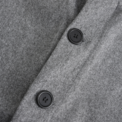 ERWAN - Abrigo largo y grueso de invierno para hombre