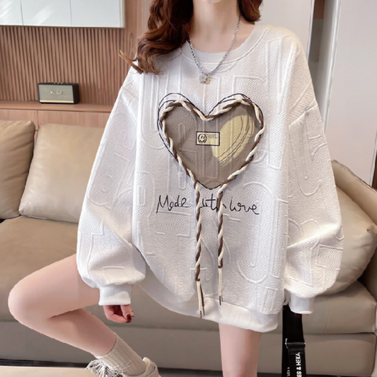 DANIA - Jersey de punto texturizado para mujer