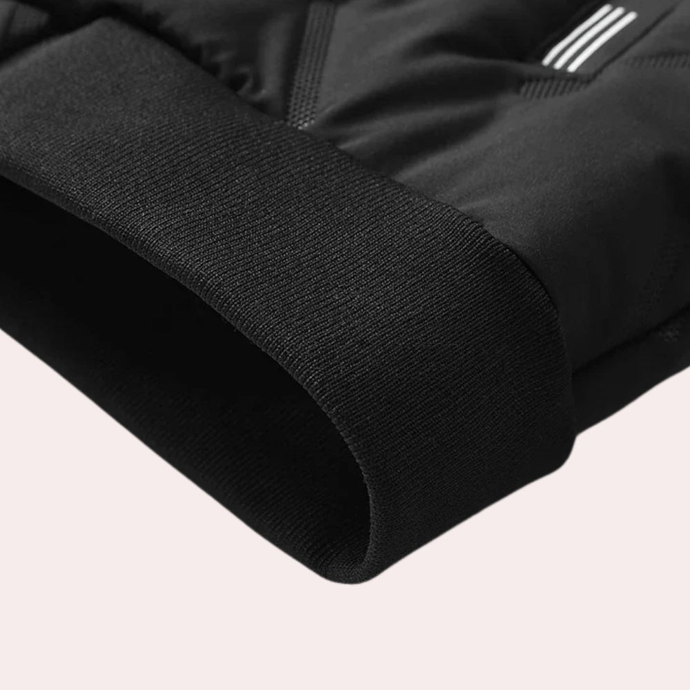 HUGO - Chaqueta gruesa de invierno con forro polar para hombre