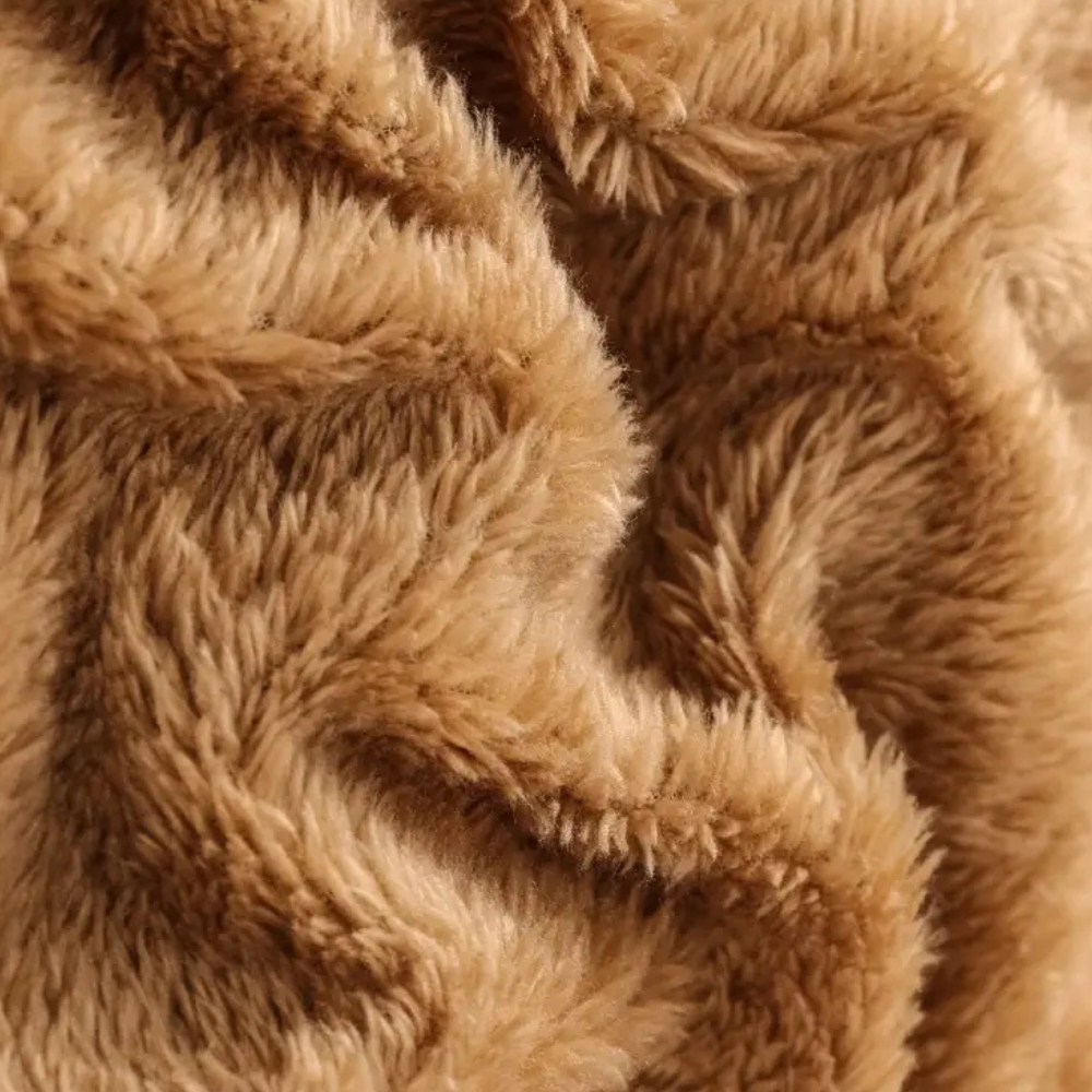 MARCOS - Chaqueta con forro polar y cremallera para hombre