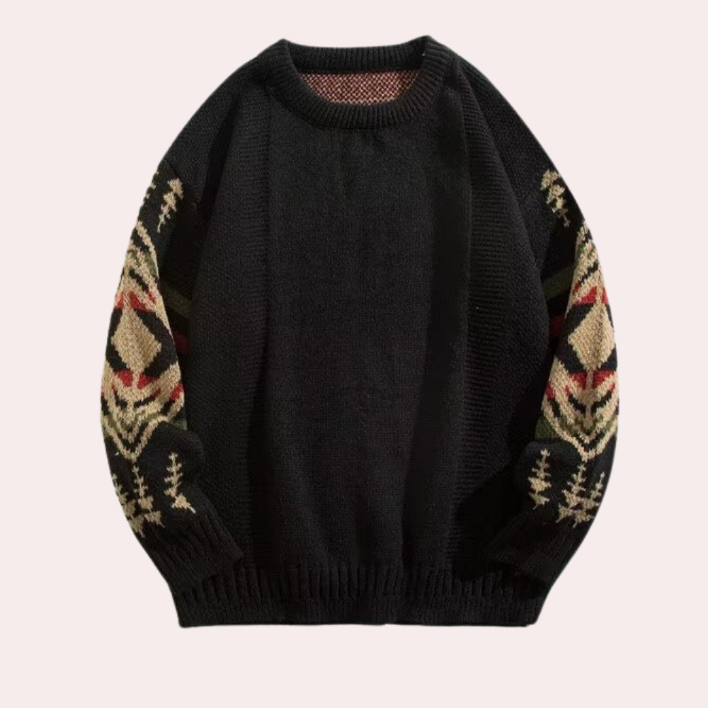 DARIO - Jersey de punto holgado para hombre