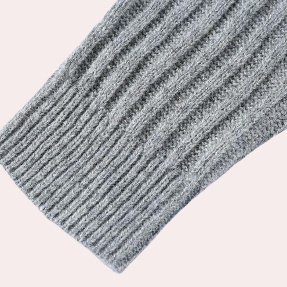 DIEGO - Cárdigan de punto para hombre con botones acanalados