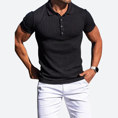 Polo entallado de estilo elegante para hombre – Varelio
