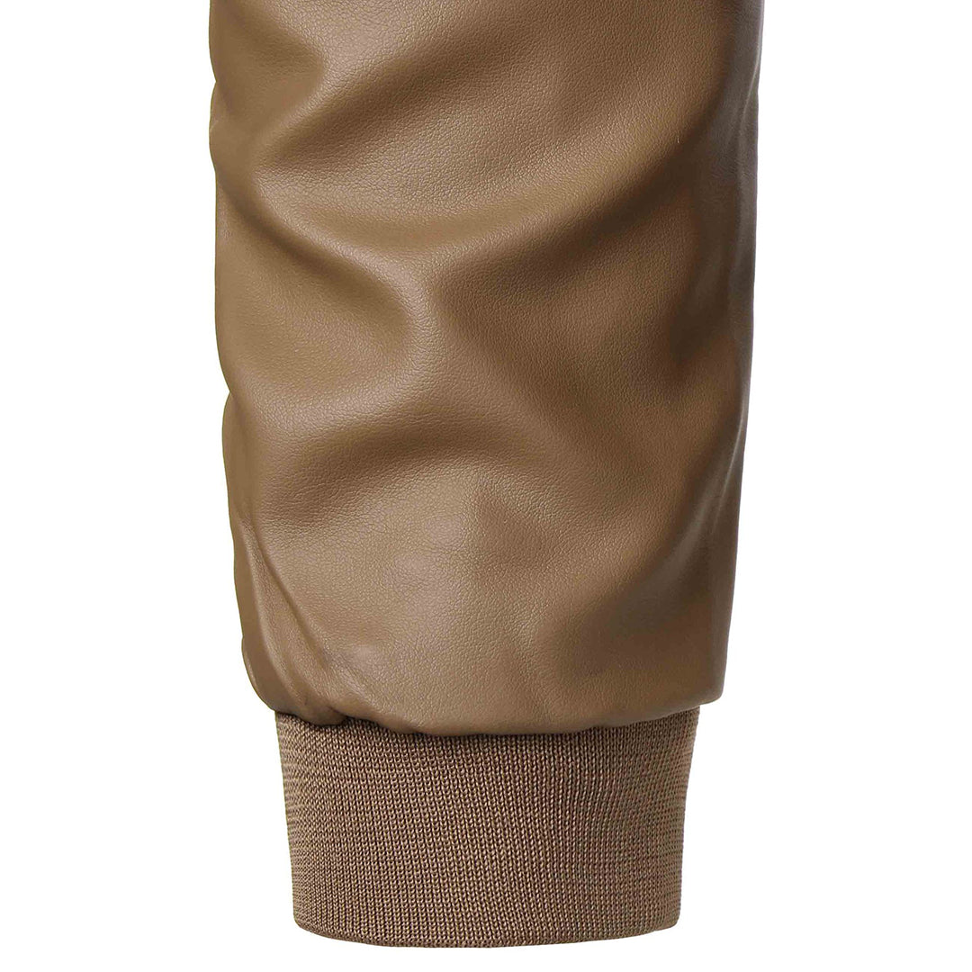 MARCEL - Chaqueta bomber de cuero resistente para hombre