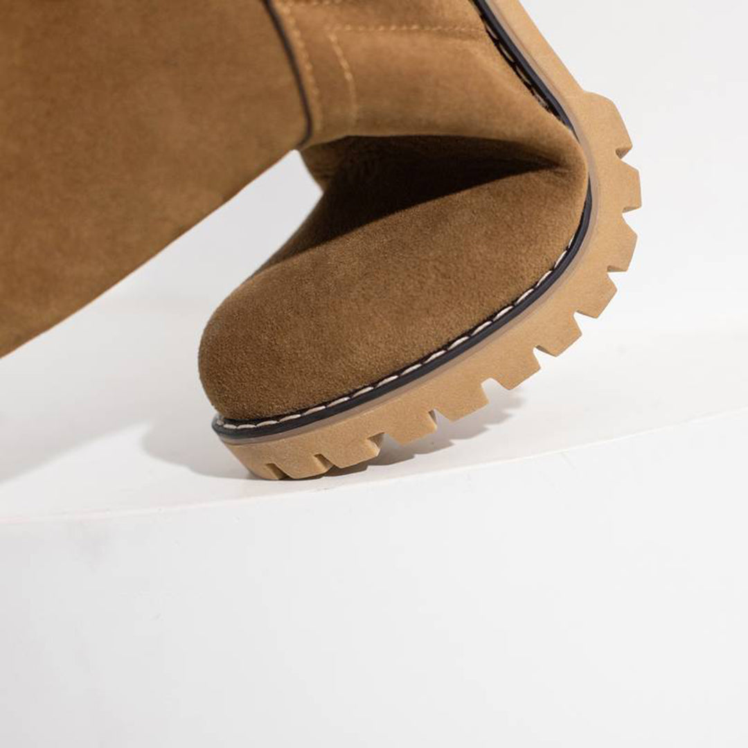 CAROLINE - Botas de invierno cálidas con tacón alto para mujeres