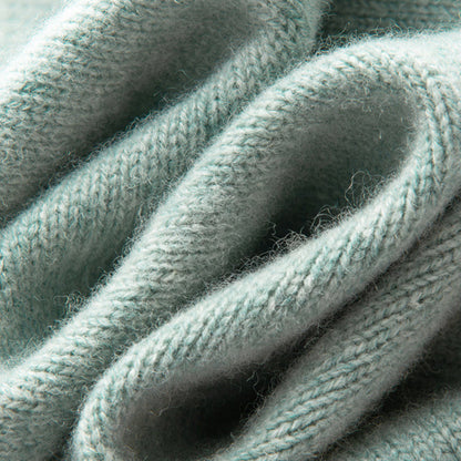 FIEN – Jersey de punto elegante con cuello alto para mujer