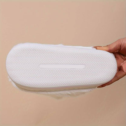 ROMÉE - Zapatillas de casa cálidas con diseño de gato para mujeres