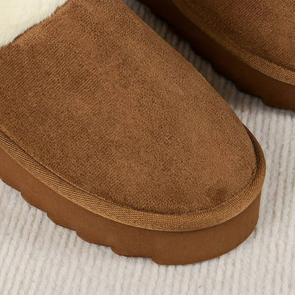 BRIDGET - Zapatillas de casa cálidas con suela gruesa para mujeres