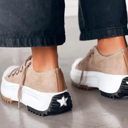 LIVIA - Zapatillas altas con plataforma para mujer