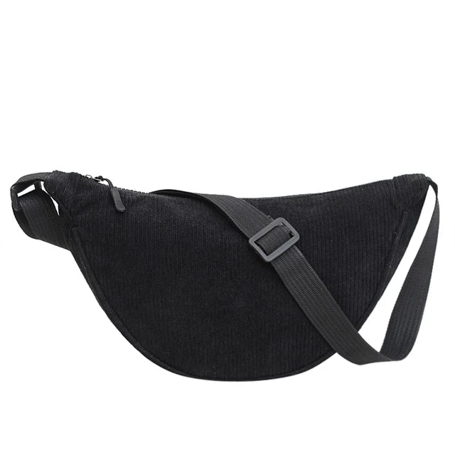 Bolso cruzado de pana elegante para mujer – JIANA